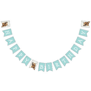 Happy Birthday Golden Retriever Dog Bunting