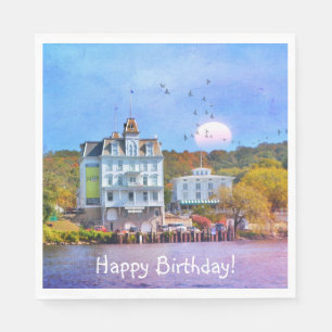 Happy Birthday Goodspeed Opera House Napkin