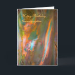 Happy Birthday Granddaughter - Eucalyptus Bark Card<br><div class="desc">Natural Textures series
A close-up of the bark of the Eucalyptus tree,  in the style of the impressionists. The dappled brilliance of the afternoon sun highlights the multicoloured layers of the bark as it naturally peels and flakes off.




Image code: hrcol151</div>