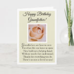 Happy Birthday Grandfather Card<br><div class="desc">Happy Birthday Grandfather!</div>