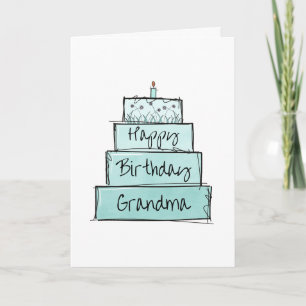 Happy Birthday Grandma Card