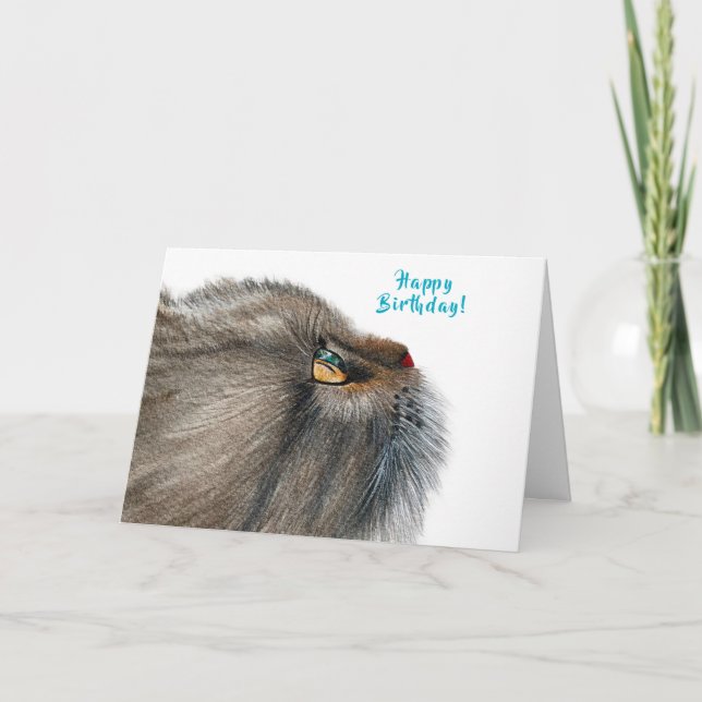 Happy Birthday Greeting Card (Front)