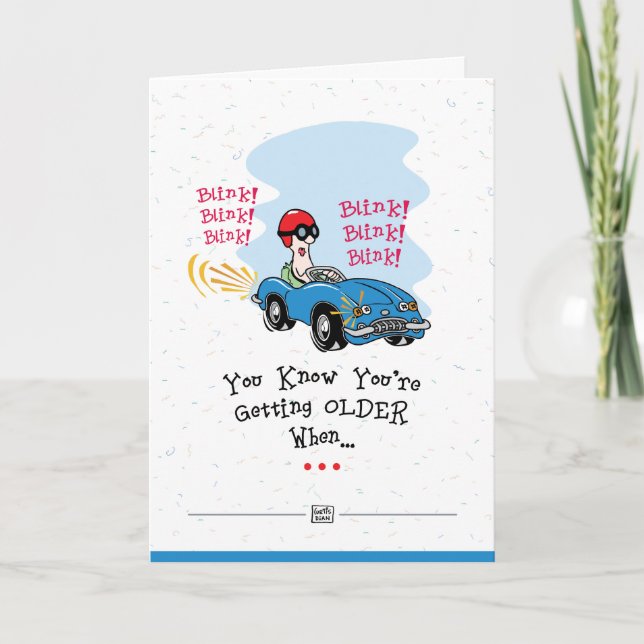 Happy Birthday Greeting Card (Front)