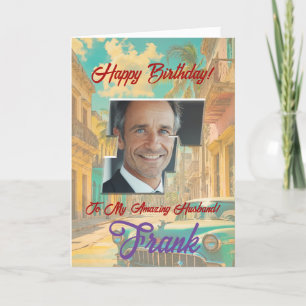 Happy Birthday Greeting Card with Photo