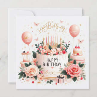 Happy Birthday Greeting Cards 