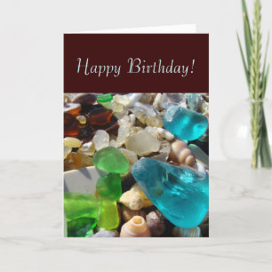 Happy Birthday! Greeting Cards Beach Treasures