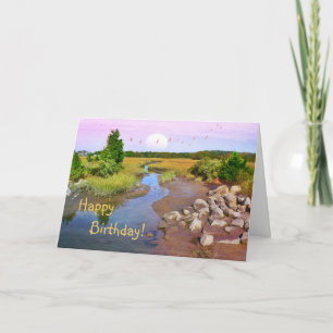 Happy Birthday Hammonasset Beach Card