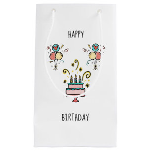 Happy Birthday   Happy birthday Small Gift Bag
