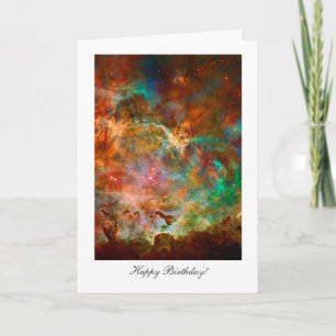Happy Birthday, Happy Returns, Carina Nebula Stars Card