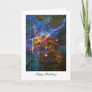 Happy Birthday, Happy Returns, Carina Nebula Stars Card