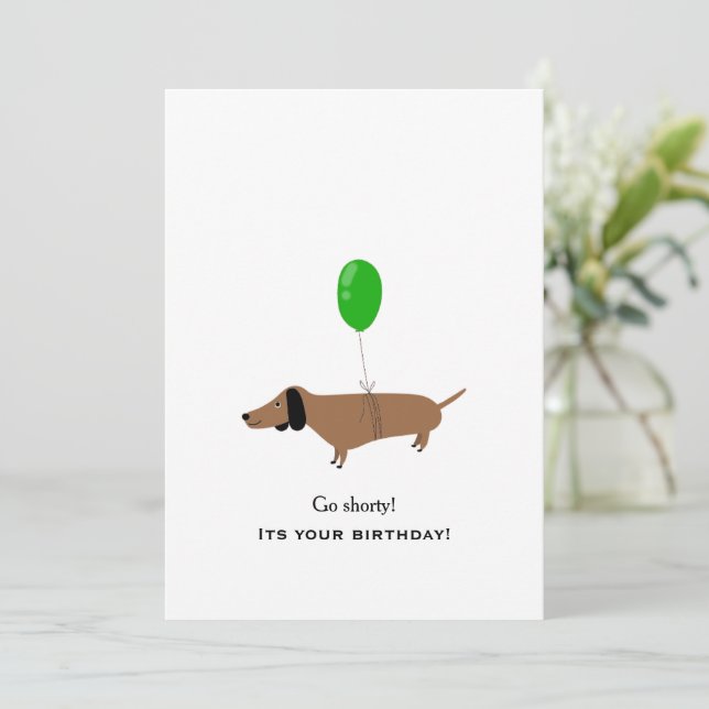 Happy birthday! holiday card (Standing Front)
