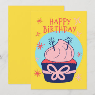 Happy Birthday Holiday Card