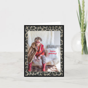 Happy Birthday humourous advice for a Woo-Hoo ride Card