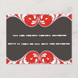 Happy Birthday in Morse Code 2 Postcard