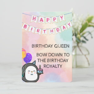 HAPPY BIRTHDAY INVITATION