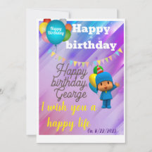 Happy birthday Invitation