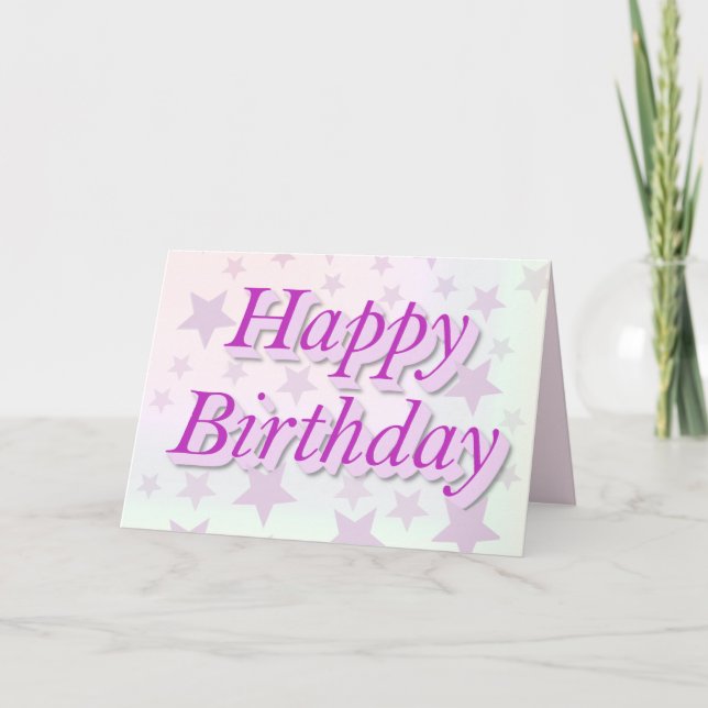 Happy Birthday! Invitation (Front)
