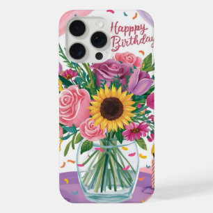 Happy Birthday iPhone 15 Pro Max Case