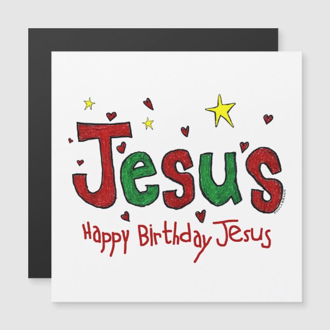 Happy Birthday Jesus (Front/Back)