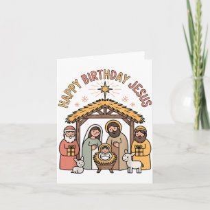 Happy Birthday Jesus Christmas Christian Outfit To Card