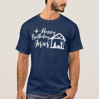 Happy Birthday Jesus Christmas Holiday  T-Shirt