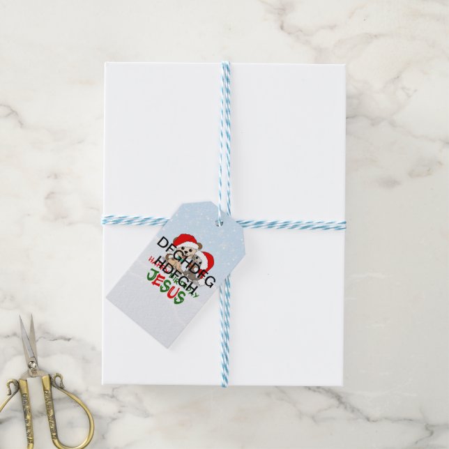 Happy Birthday Jesus Gift Tags (With Twine)