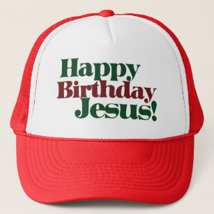 merry christmas trucker hat