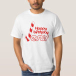HAPPY BIRTHDAY JESUS -.png T-Shirt<br><div class="desc">Holiday Humour Tees & Kooky Christmas Gifts Shop Xmas T-shirts and Holiday Apparel from LgbtShirts.com Browse 10, 000 Humour and Holiday Products including Holiday T-shirts, Holiday Tanks, Holiday Hoodies, Holiday Stickers, Holiday Buttons, Holiday Mugs, Holiday Posters, Holiday Hats, Holiday Cards and Holiday Magnets. SHOP NOW AT: http://www.LGBTshirts.com FOLLOW US ONLINE:...</div>