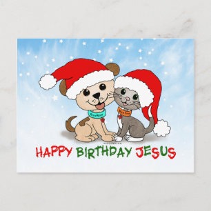 Happy Birthday Jesus Postcard