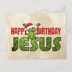 Happy Birthday Jesus Postcard