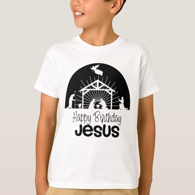 Happy Birthday Jesus T-Shirt (Front)