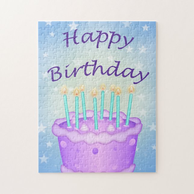 Happy Birthday Jigsaw Puzzle (Vertical)