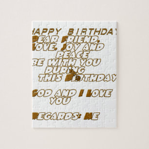 Happy Birthday Jigsaw Puzzle