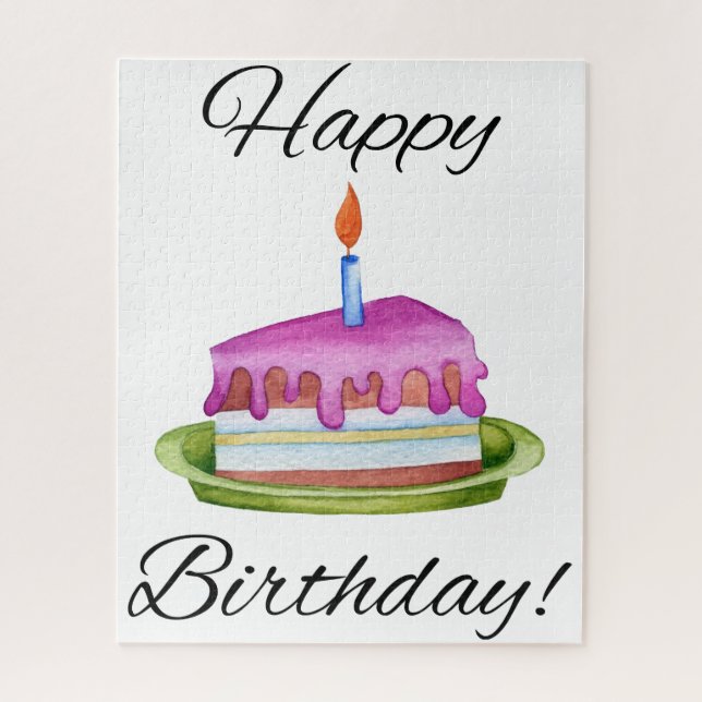 Happy Birthday! Jigsaw Puzzle (Vertical)