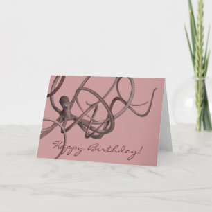 Happy Birthday Kraken Card