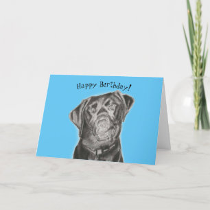 Happy Birthday Lab Card