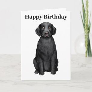 Happy Birthday Labrador Retriever Card