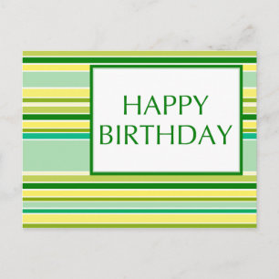 happy birthday (lemonLime) Postcard