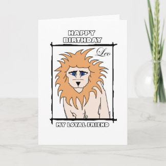 Happy Birthday, Leo! Card
