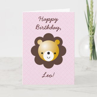 Happy Birthday, Leo! Card