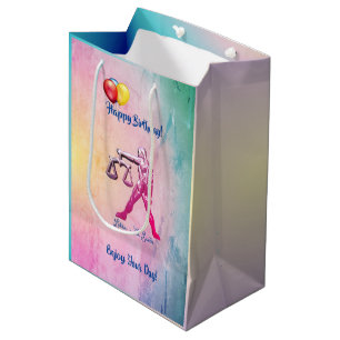 Happy Birthday - Libra Medium Gift Bag