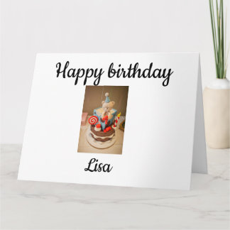Happy birthday Lisa Card