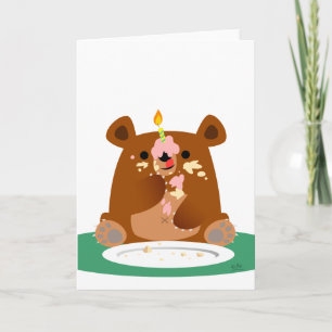 Happy Birthday little bear! Card