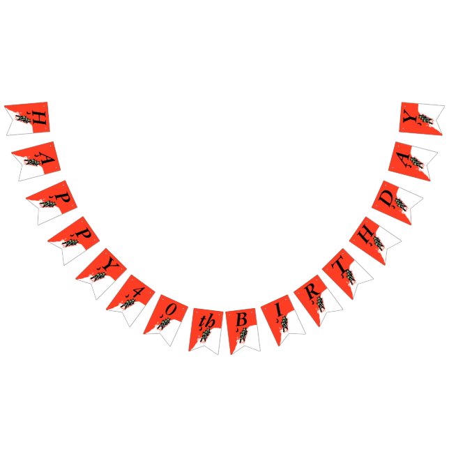 Happy Birthday Little Boys Riding Sled Snow Red Bunting (All)