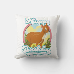 Happy Birthday Logo Cushion