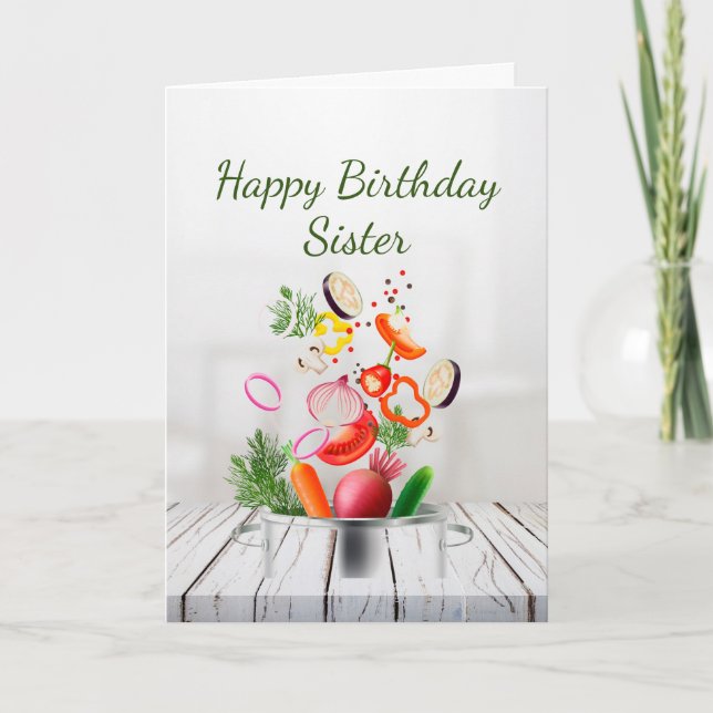 Happy Birthday Love & Appreciate Sister Card (Front)