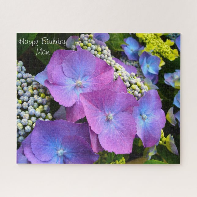 Happy Birthday Mam. Jigsaw Puzzle (Horizontal)