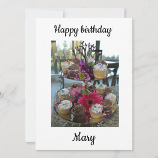 Happy birthday Mary Card