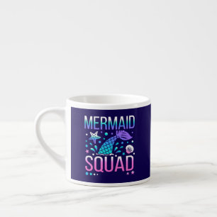 Happy Birthday Mermaid Squad-68296 Espresso Cup