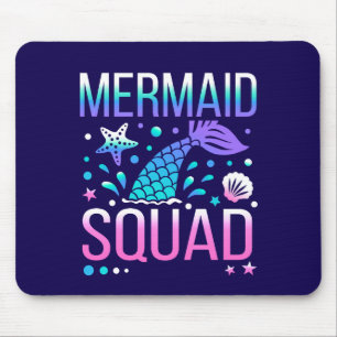 Happy Birthday Mermaid Squad-68296 Mouse Pad
